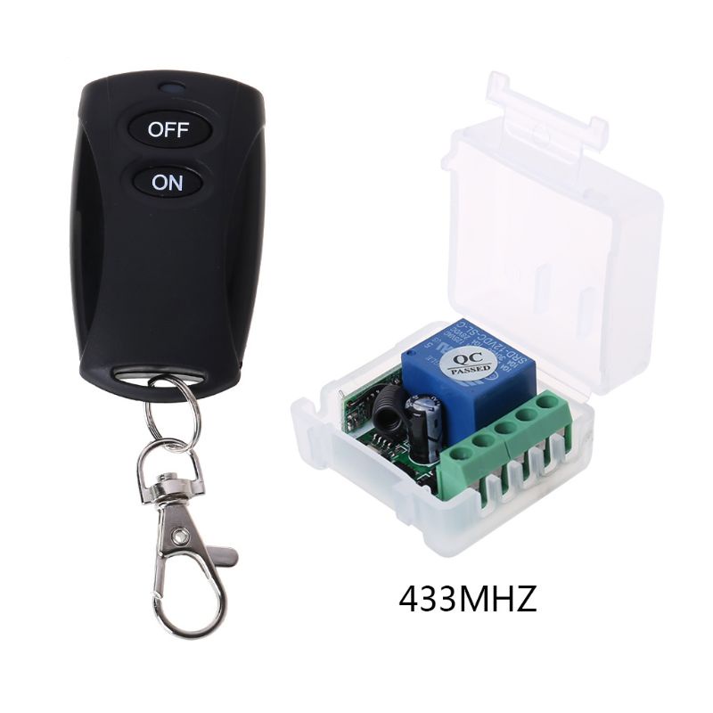 Công tắc điều khiển từ xa không dây DC12V 315/433MHz cho xe hơi xe máy | BigBuy360 - bigbuy360.vn