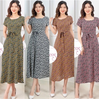 [HOT] Váy Đầm Lụa công sở dự tiệc dạo phố