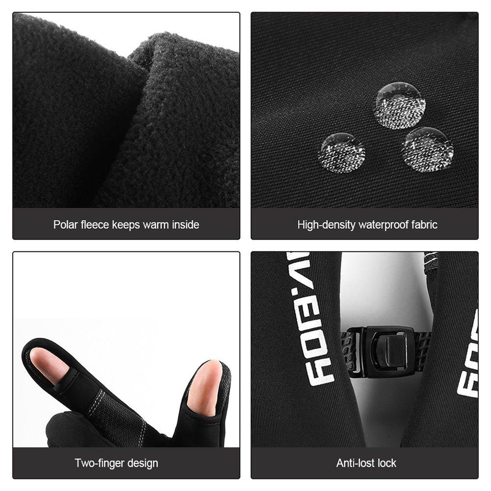 Găng Tay Câu Cá Chống Thấm Nước Unisex