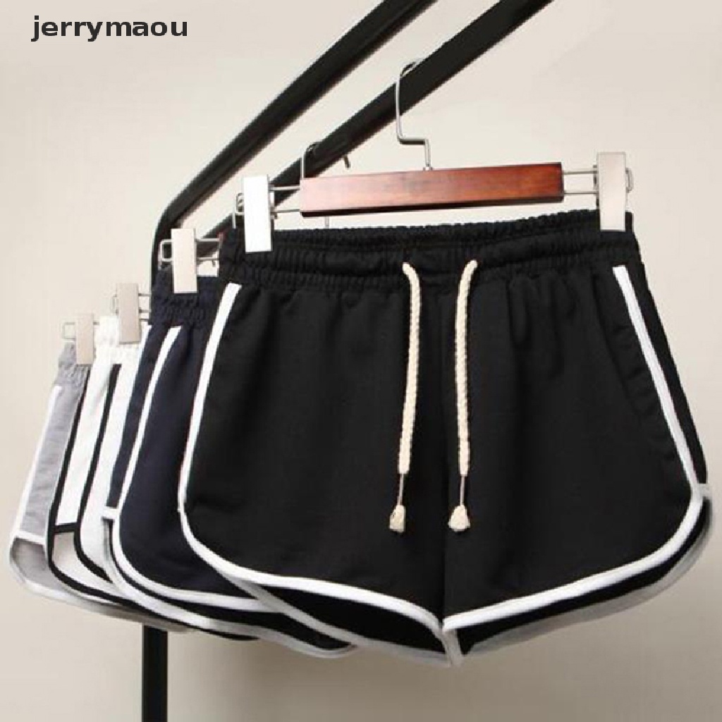 Quần Short Thể Thao Lưng Thun Rút Dây Thời Trang Đi Biển Mùa Hè Cho Nữ
