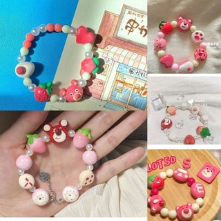 Vòng tay đất sét chủ đề Gấu hồng trong Toy Story