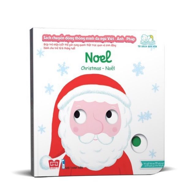 Sách: Chuyển Động Thông Minh Đa Ngữ Việt - Anh - Pháp: Noel – Christmas – Noel