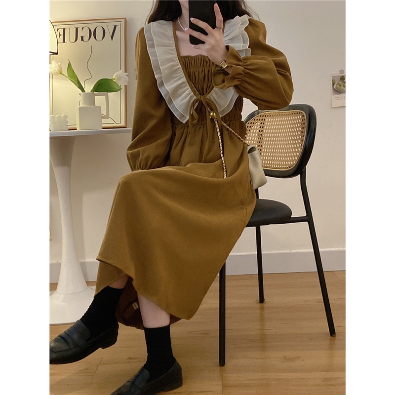 Đầm Maxi Nữ Tay Dài Buộc Dây Thời Trang