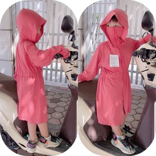 Áo choàng nắng thông hơi CHO BÉ