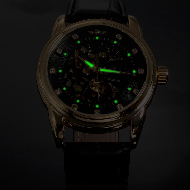 - C01 Đồng hồ cơ Nam WINNER_CRYSTAL_SWISS_LUXURY
