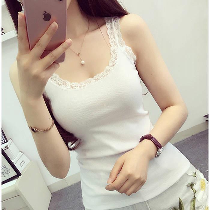 Áo sát nách màu trơn thanh lịch
