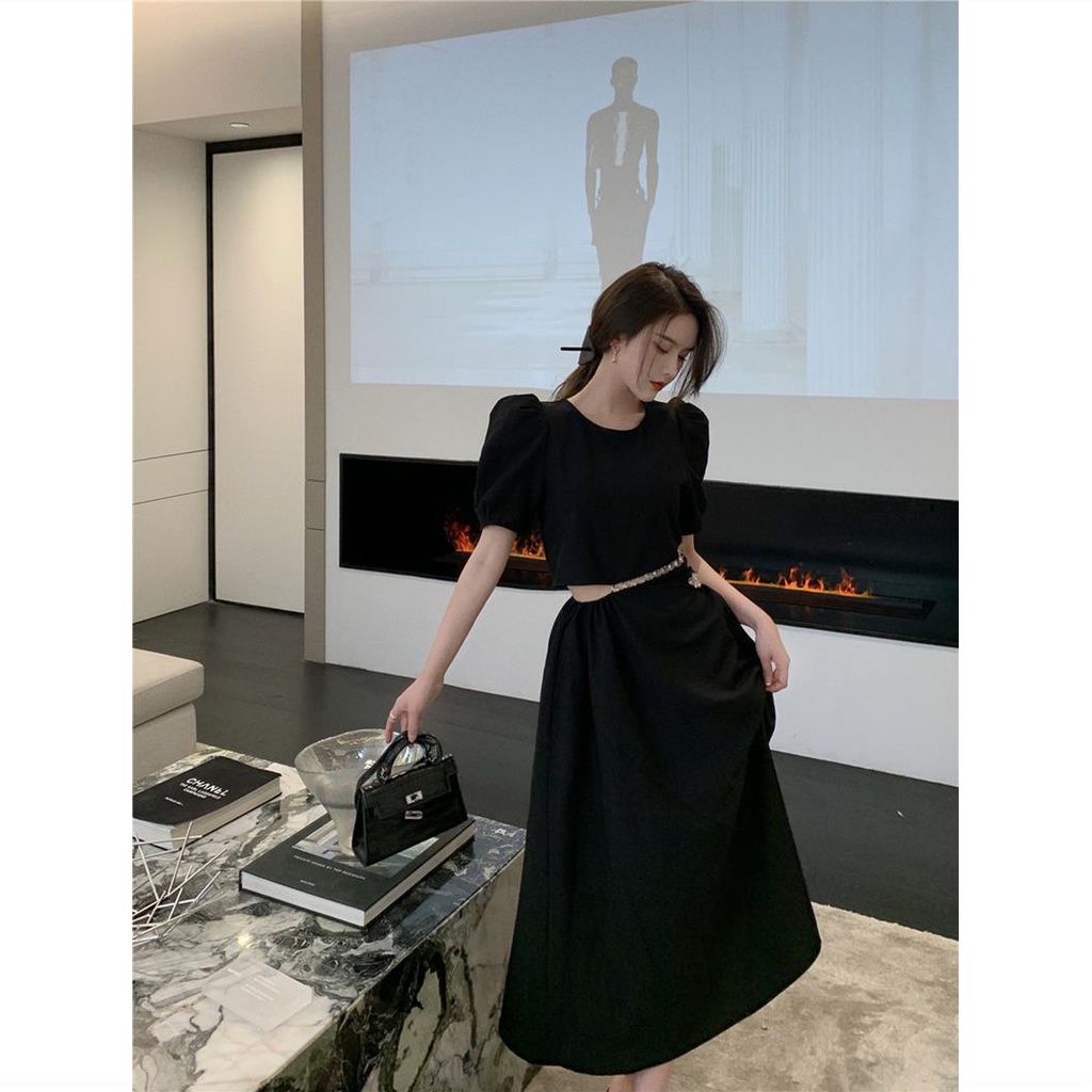 Đầm Dài Màu Đen Chất Lượng Cao Thời Trang Mùa Hè Cho Nữ 2021 | BigBuy360 - bigbuy360.vn