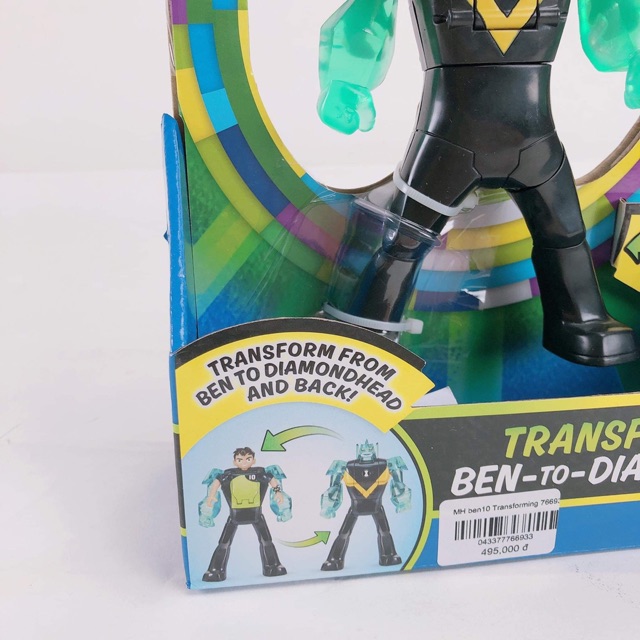 [HÀNG CHÍNH HÃNG] Đồ Chơi Mô Hình Ben 10 - BEN 10 &amp; DIAMONDHEAD