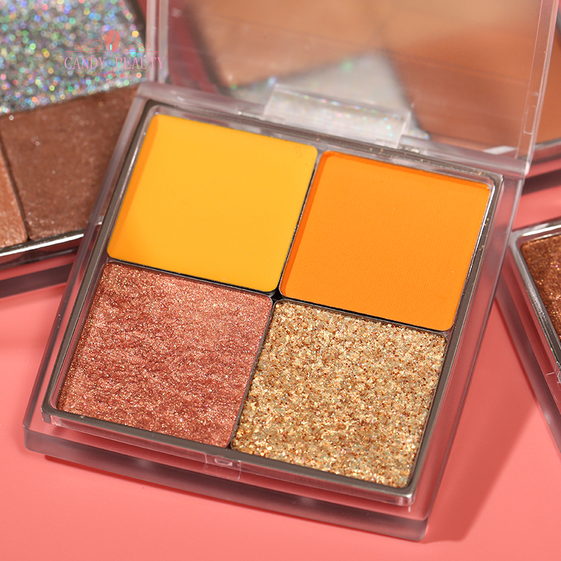 (Hàng Mới Về) Bảng Phấn Mắt Bốn Màu Trang Điểm Tiện Dụng | BigBuy360 - bigbuy360.vn