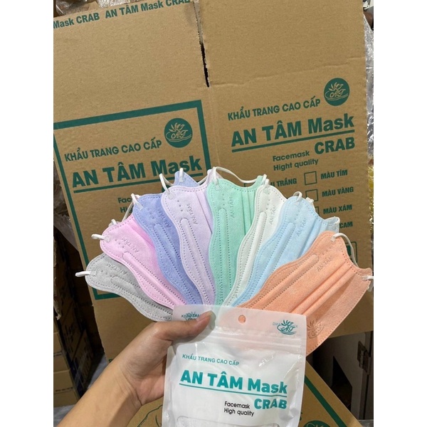 Khẩu trang King Cua An Tâm siêu xinh