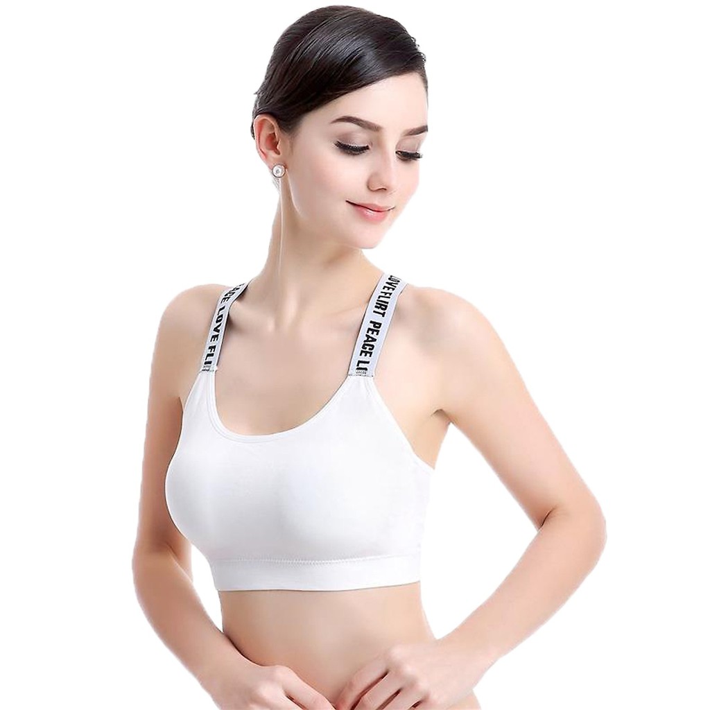 Áo bra Nữ Áo Tập Gym Yoga Dây Chữ Bản To - Mã: TSDL 87