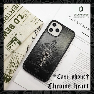 Ốp lưng Chrome Heart cho điện thoại ip x xsmax 11 11 pro 11 pro max 12 12 pro 12 pro max