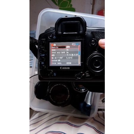 Máy ảnh Canon 5D1 + 2 lens MF zuiko 135 3.5 + 50 1.8 | BigBuy360 - bigbuy360.vn