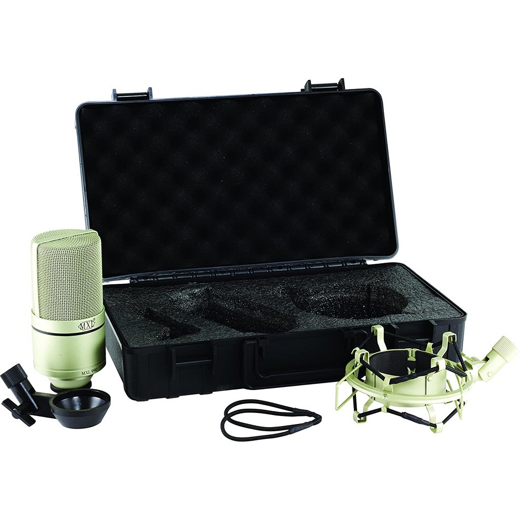 Micro condenser 48V thu âm phòng thu chuyên nghiệp | MXL 990