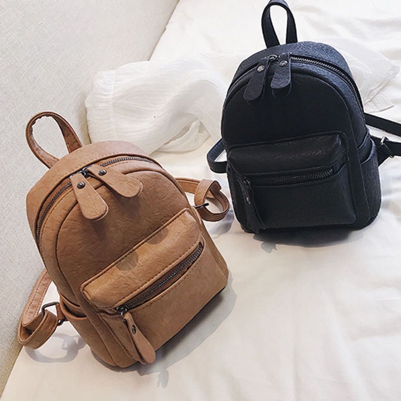 Balo IELGY màu trơn thời trang xinh xắn cho nữ