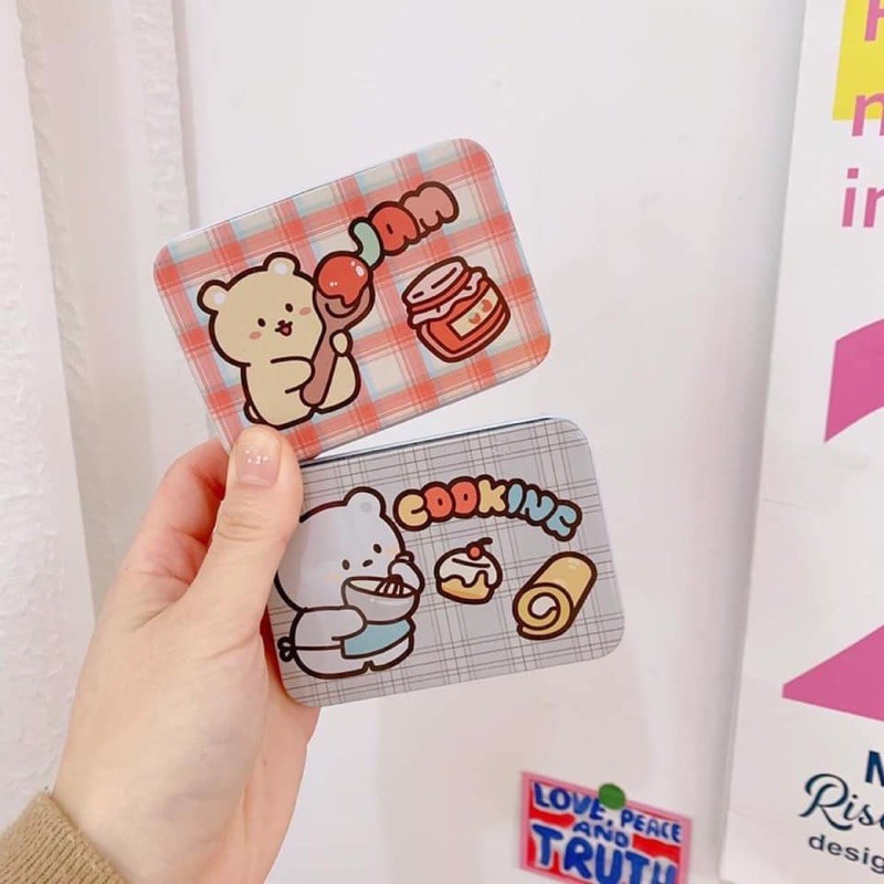 Hộp thiếc đựng đồ xinh xắn (giao ngẫu nhiên ạh) | BigBuy360 - bigbuy360.vn