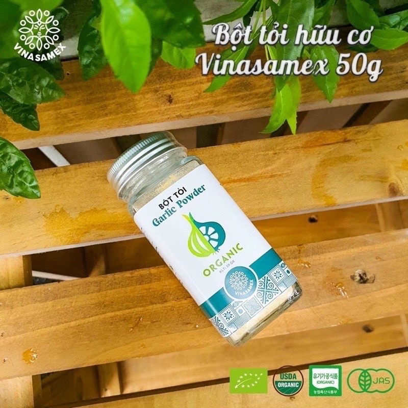 Bột gia vị hữu cơ Vinasamex - bột gừng/nghệ/hành/tỏi/quế/hồi/sả Sumishop2019