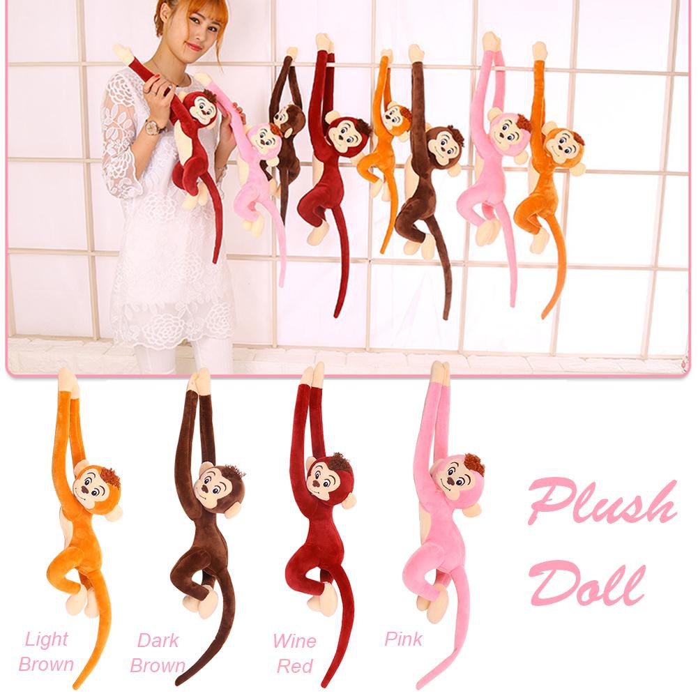 Khỉ Nhồi Bông Tay Dài Đáng Yêu 65cm
