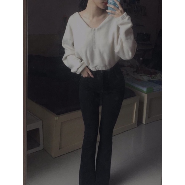 Áo nỉ phối nút | BigBuy360 - bigbuy360.vn