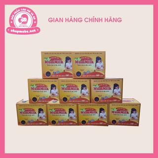 Combo 10 hộp Cốm lợi sữa MumMilk đông trùng hạ thảo lợi sữa chính hãng - hộp 20gói