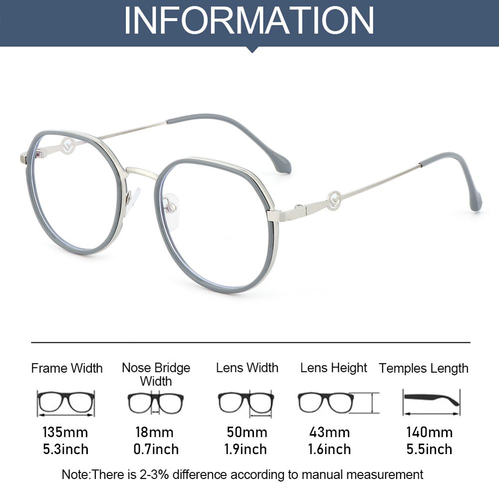 Mắt kính siêu nhẹ chống tia UV trẻ trung cho nam nữ