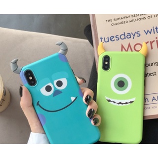 Cặp đôi nhà monster - ốp lưng xưởng quái vật gắn sừng - ốp iphone