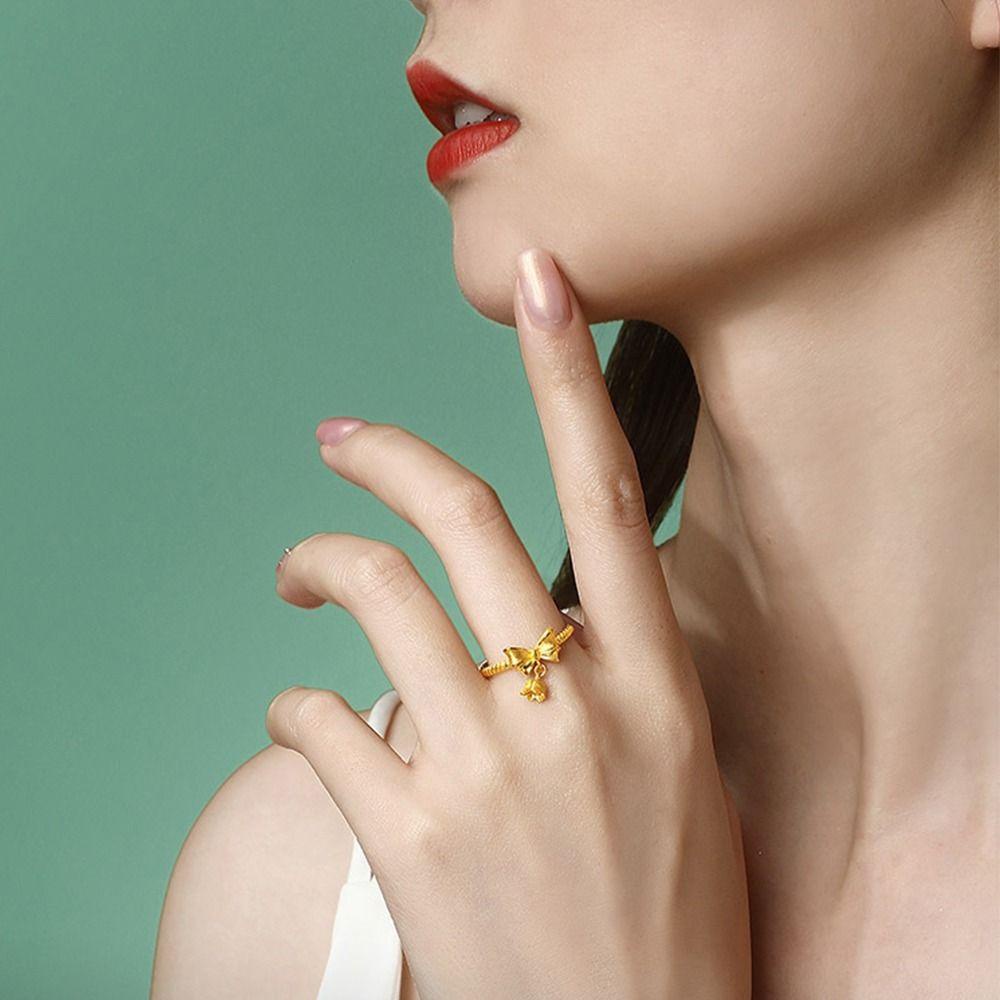 Vòng cổ Mặt Hoa Dễ Thương Thanh Lịch Cho Nữ|Khuyên Tai Dạng Vòng Hở Đính Nơ Nhiều Màu Sắc Có Thể Điều