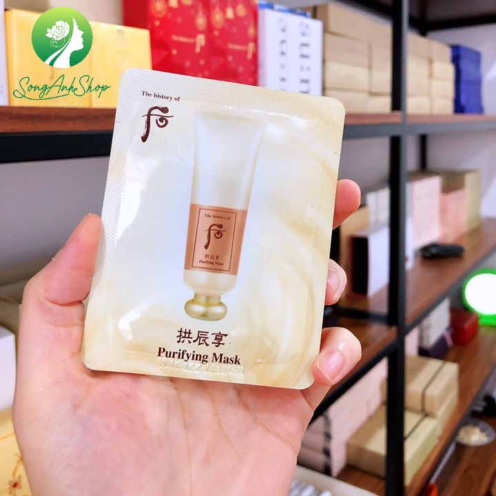 Gói Mặt nạ Làm Sạch Thanh Lọc Thải độc Whoo Purifying Mask