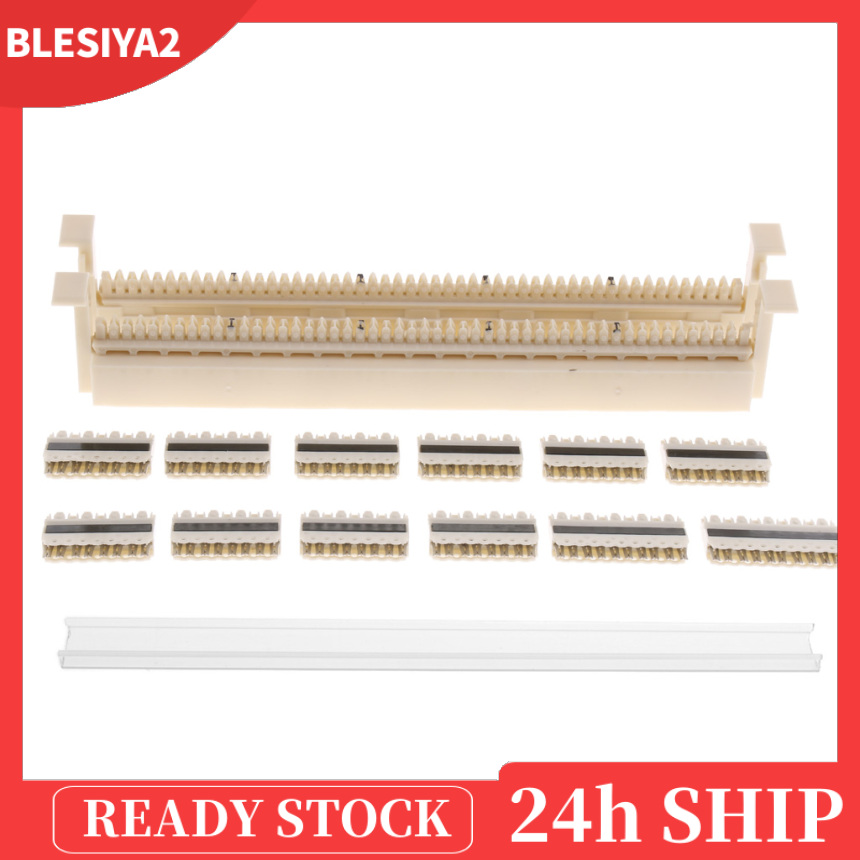 [BLESIYA2]Replacement 66Punch Down 50Pair Wiring Block 66-IDC 110-IDC Phone Voice Data | BigBuy360 - bigbuy360.vn