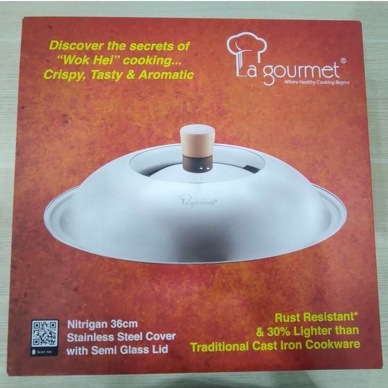 Nắp Inox La gourmet 36cm - 394798
