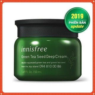 KEM DƯỠNG ẨM CHIẾT XUẤT TỪ MẦM TRÀ XANH INNISFREE  Green Tea Seed C 50G [hot]