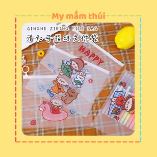 [ Sẵn ] 🥦Túi zip đựng bút , mĩ phẩm🥦