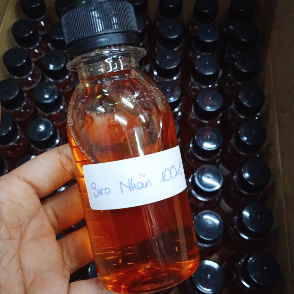 Siro Syrup Làm Thạch Rau Câu Pha Trà Trái Cây Mẫu Thử Các Mùi Chai 100ml