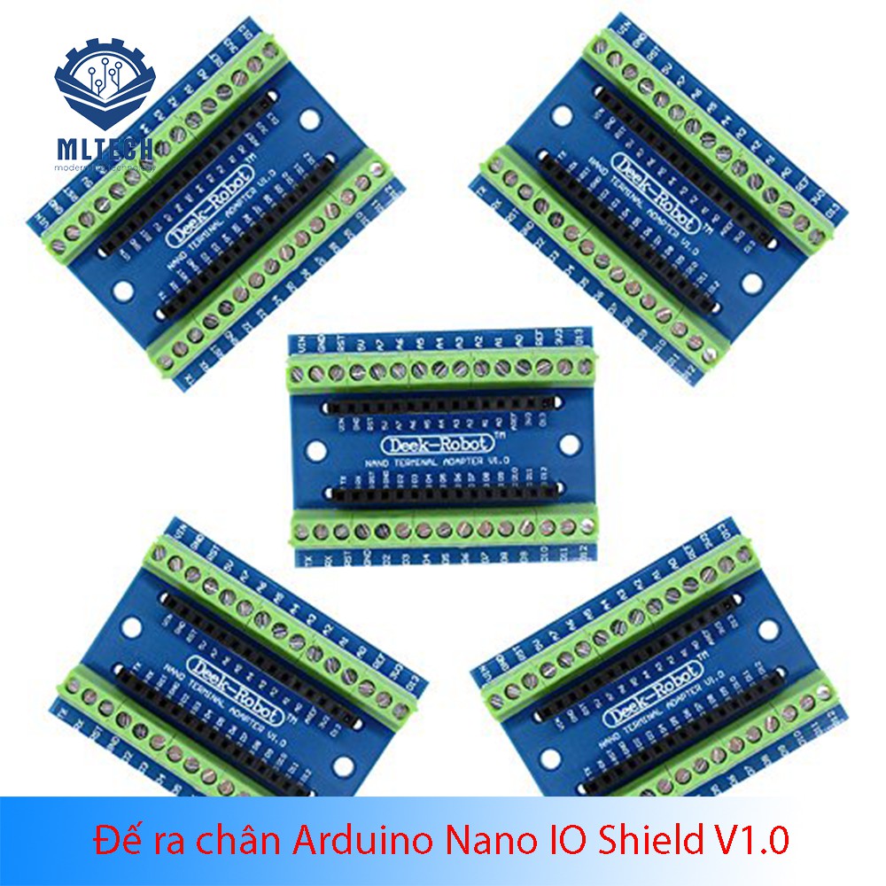 Đế ra chân Arduino Nano IO Shield V1.0