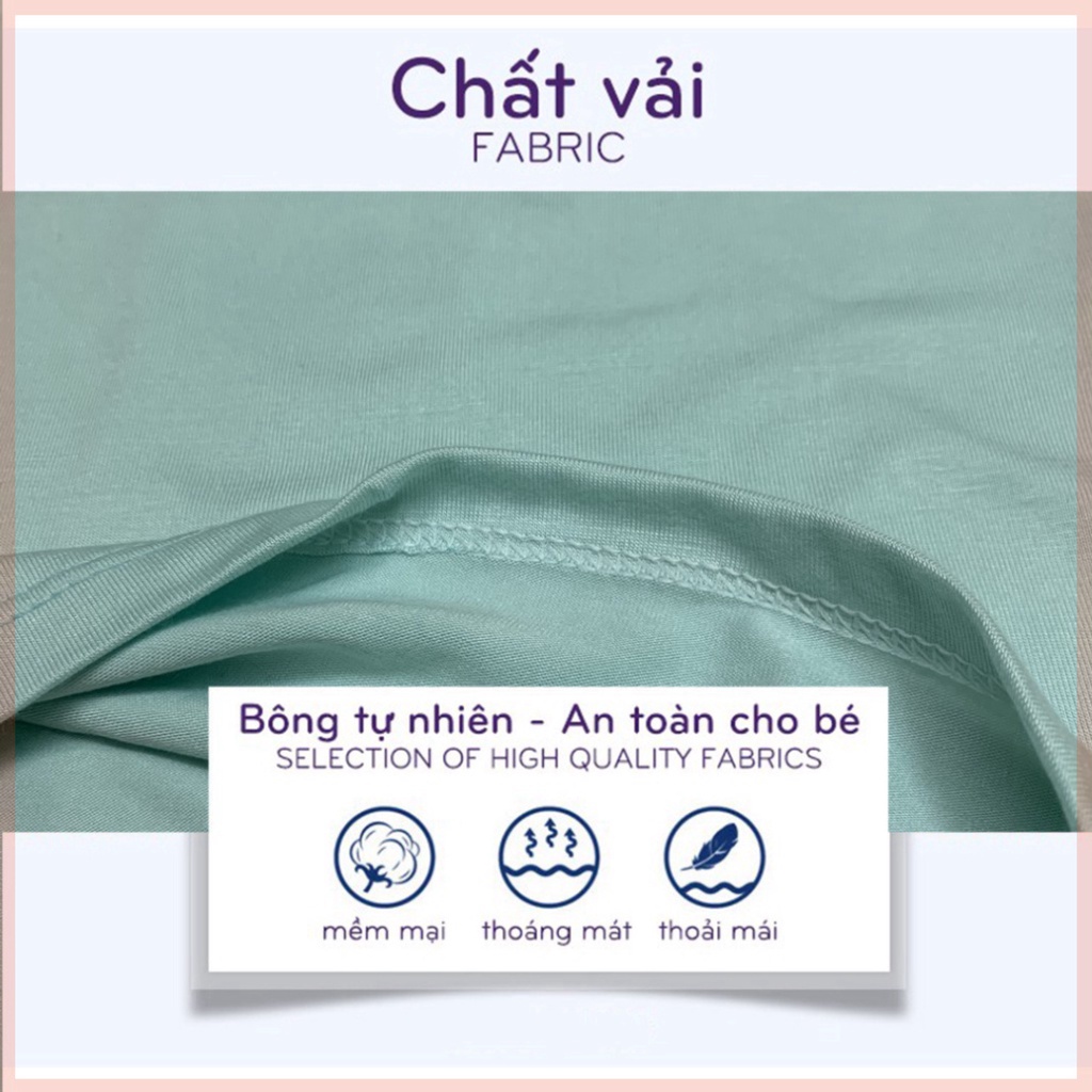 Bộ ba lỗ cho bé trai và bé gái chất thun lạnh mềm mịm họa tiết ngộ nghĩnh LILIKIDS BBL02