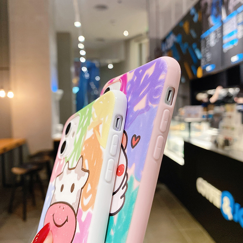 Ốp điện thoại in hoạt hình dành cho iphone x 7/8 / 7plus / 8plus / x / xs / xsmax / 11 | BigBuy360 - bigbuy360.vn