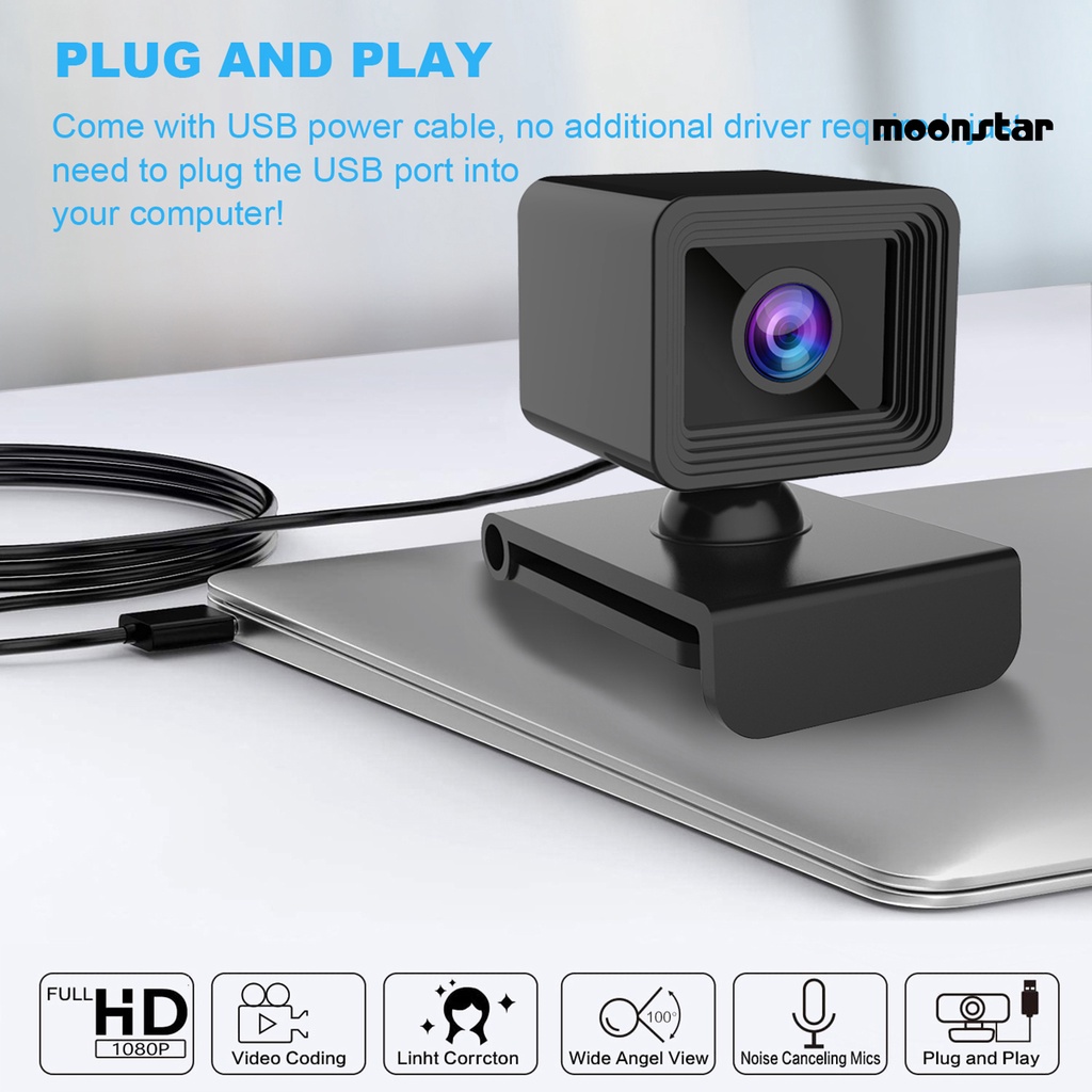 Webcam moonstar S1 chuyên nghiệp chất lượng cao cho phát sóng trực tiếp | BigBuy360 - bigbuy360.vn