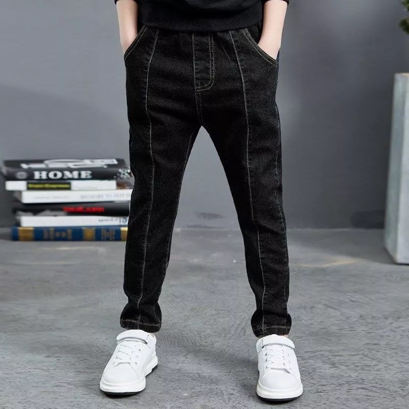 Quần Jeans bé trai 14-56kg - Jeans co giãn 4 chiều mềm mịn