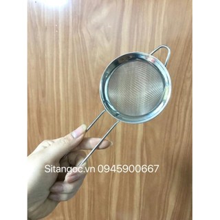 (Size 8cm) Dụng Cụ Lọc Bột Cháo, Lọc Cua Bằng Inox Hàng Đẹp Dày Dặn