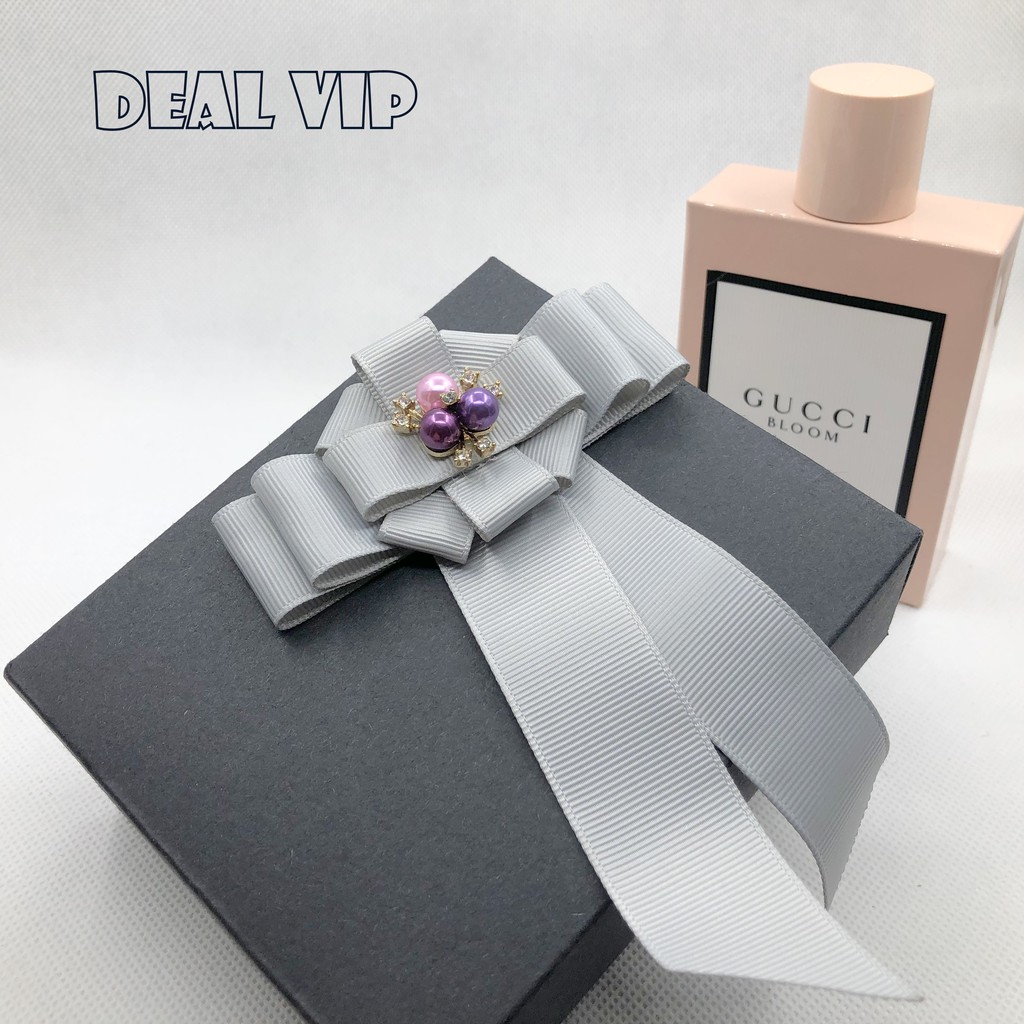 Tag cài áo handmade - Nơ cài áo nữ - HM38