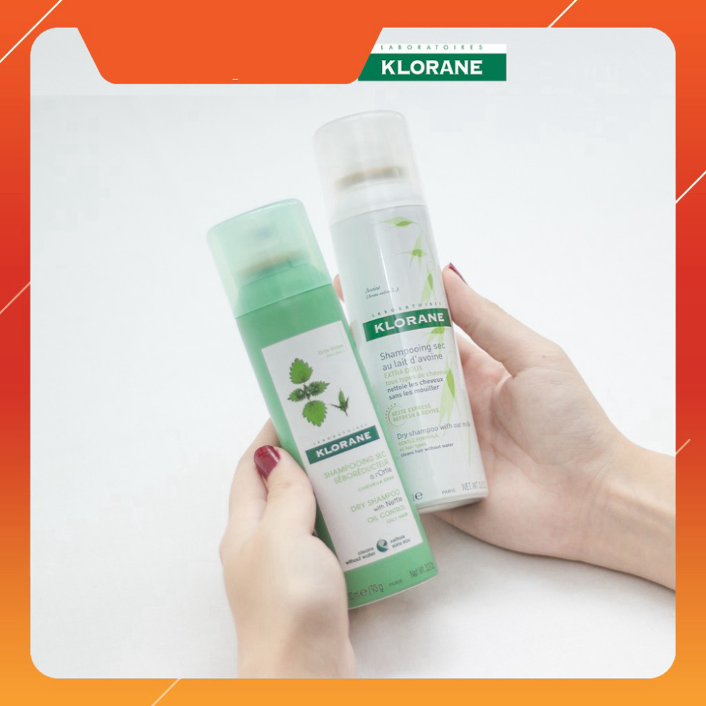 CHI ÂN HÈ Dầu Gội Khô Klorane Dry Shampoo 150ml CHI ÂN HÈ