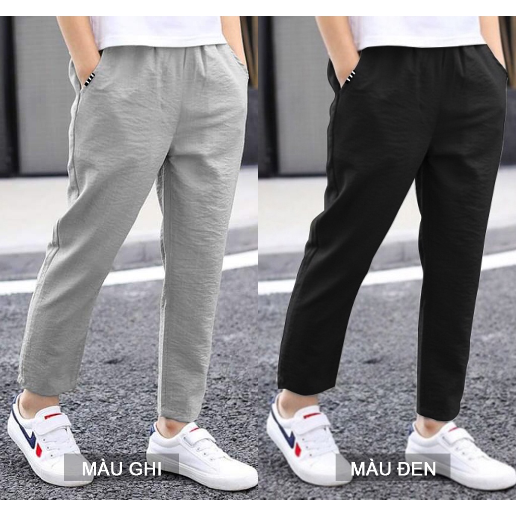Quần đũi nam dài ống suông cao cấp, cạp chun, thoải mái, mặc hàng ngày