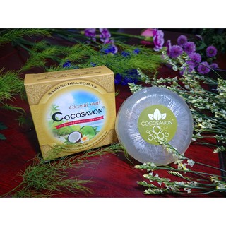 | CHÍNH HÃNG| Xà bông dừa hộp vuông tặng khách Nhật Bản Cocosavon