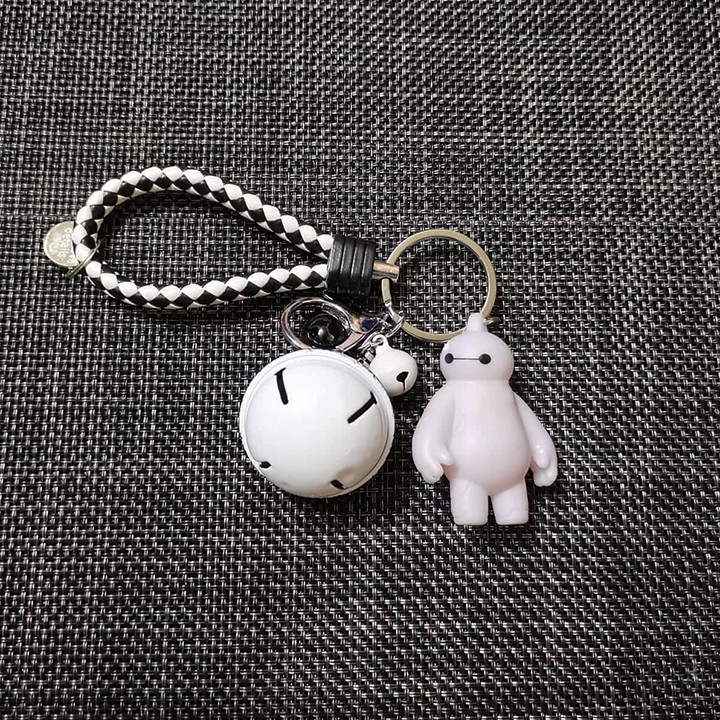 HCM - Móc khóa hoạt hình Thỏ Cony gấu Brown Vịt Sally Baymax  dễ thương