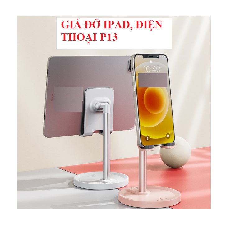 Sale Kệ Đỡ Điện Thoại DIGIMIX P13 Cao Cấp Kết Hợp Nhựa ABS Hợp Kim Nhôm Cao Cấp