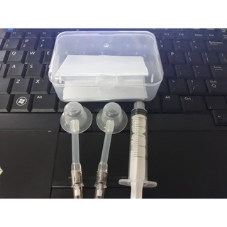 Bộ 2 bên dụng cụ chữa đầu ti, núm vú thụt, ngắn