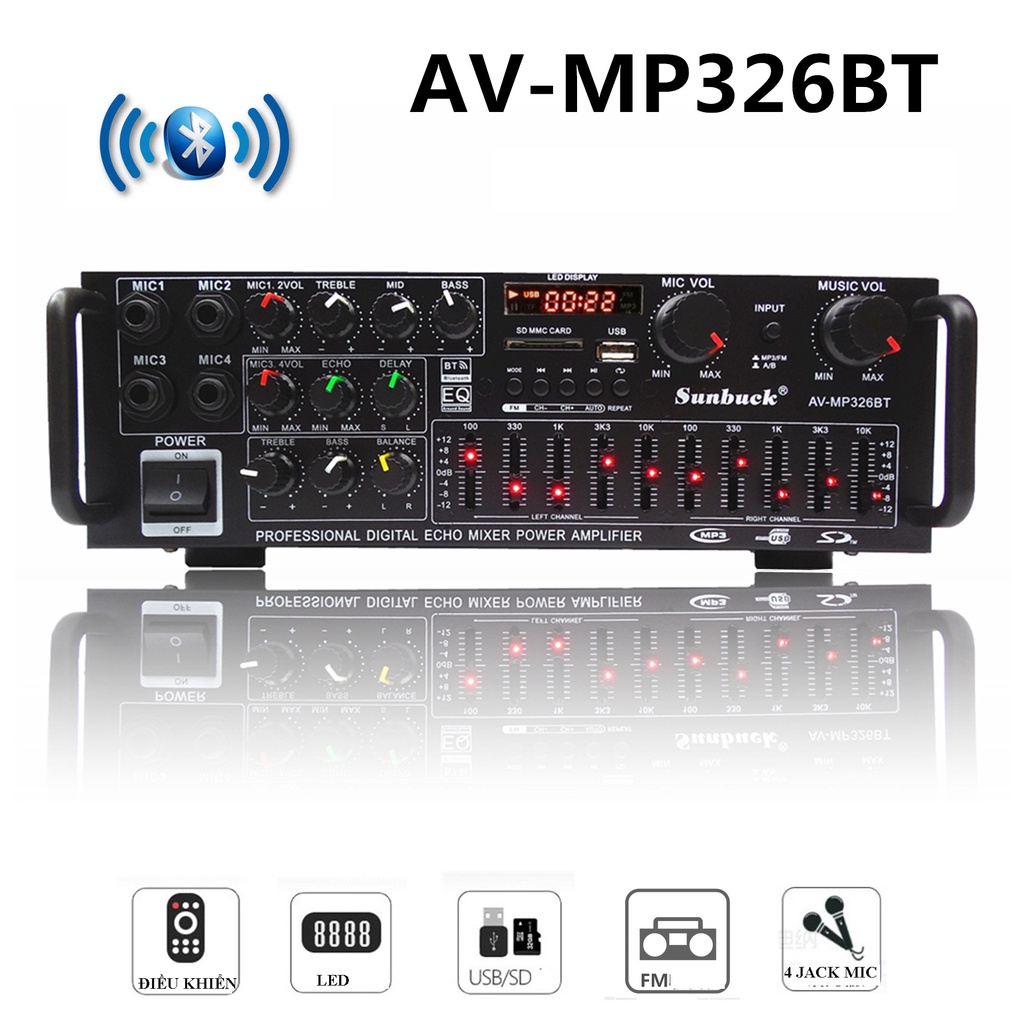 Âmly karaoke mini, Amly Mini Bluetooth 6188bt đánh siêu đỉnh , BẢO HÀNH UY TÍN