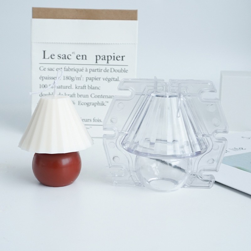 Khuôn Làm Nến Hình Đèn Để Bàn Mini
