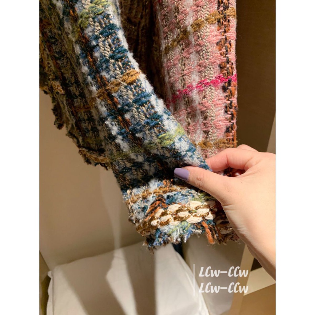 Knitting Phnom Penh small fragrant style coat women 2022 new fashion fashion style 2022 Spring and Autumn all kinds of high-end top girls