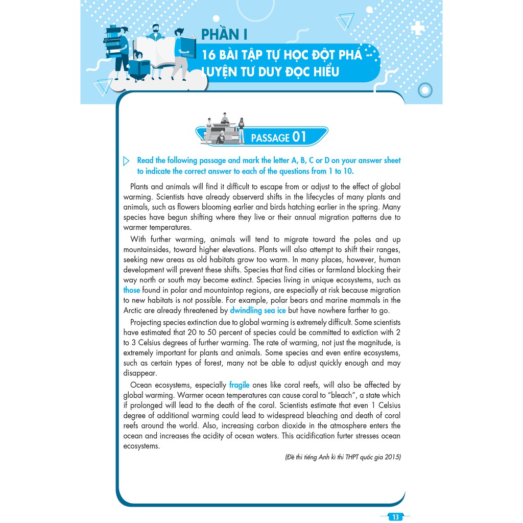 Sách Tự Học Đột Phá Tiếng Anh Chuyên Đề Đọc Hiểu(Tái bản lần 2) | BigBuy360 - bigbuy360.vn